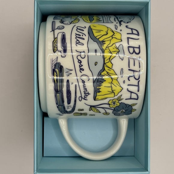 Starbucks Alberta Been There Series coffee mug. New in Box. Wild Rose Country. - Picture 10 of 10